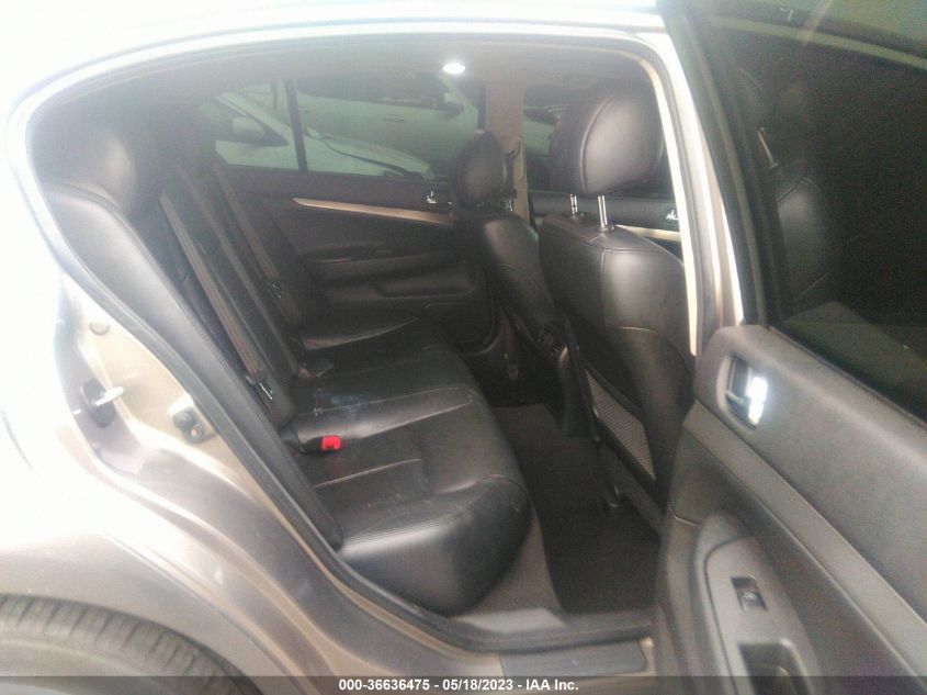 2013 INFINITI G37 SEDAN JOURNEY - JN1CV6AP5DM301409