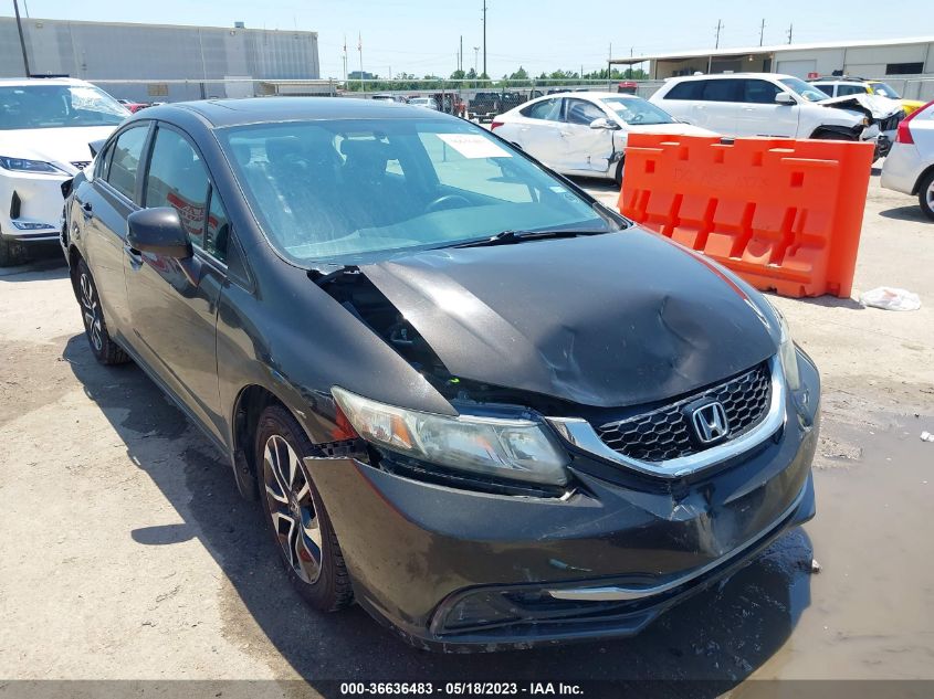 2013 HONDA CIVIC SDN EX - 19XFB2F88DE067617