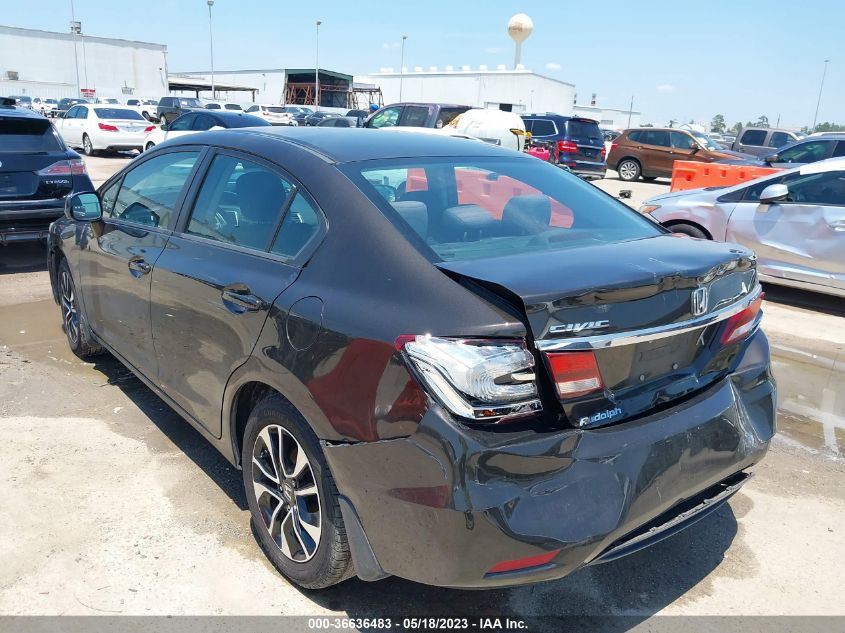 2013 HONDA CIVIC SDN EX - 19XFB2F88DE067617