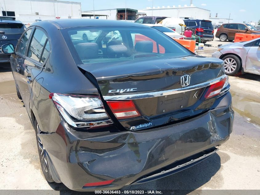 2013 HONDA CIVIC SDN EX - 19XFB2F88DE067617