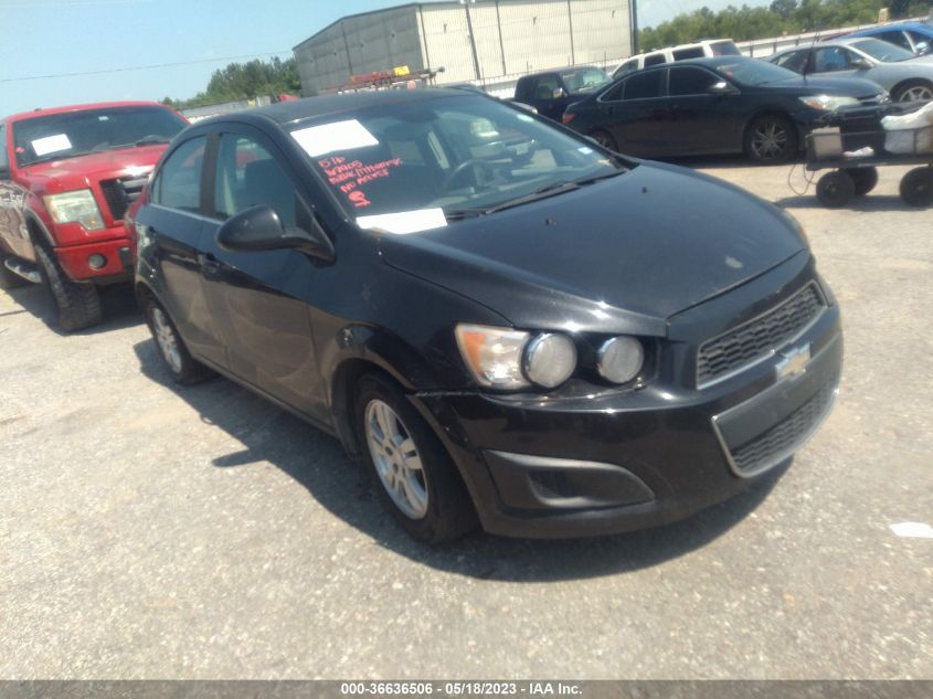 2013 CHEVROLET SONIC LT - 1G1JC5SB3D4167905