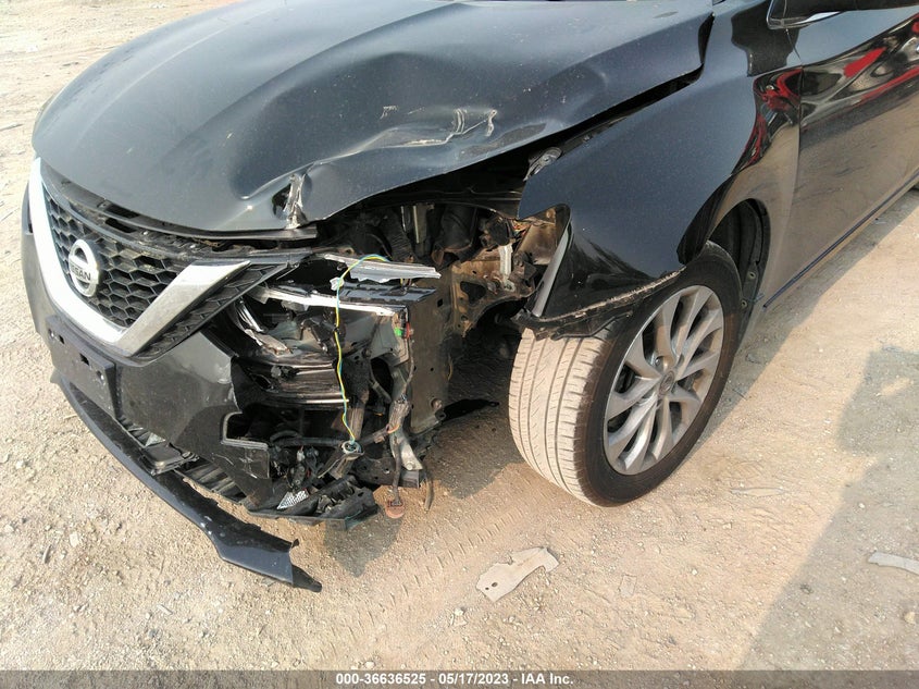 VIN 3N1AB7AP9KY266812 2019 NISSAN SENTRA SV