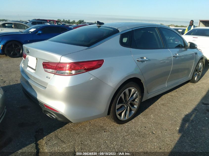 2016 KIA OPTIMA EX - 5XXGU4L30GG108661