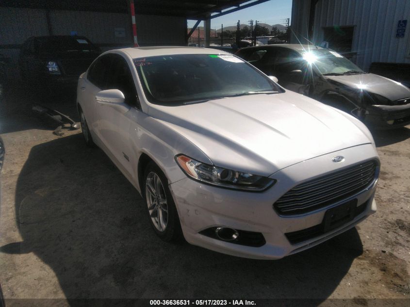 2016 FORD FUSION ENERGI TITANIUM - 3FA6P0SU2GR202652