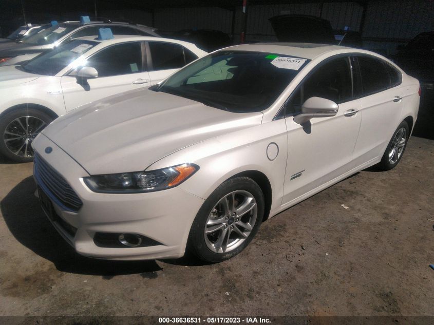 2016 FORD FUSION ENERGI TITANIUM - 3FA6P0SU2GR202652