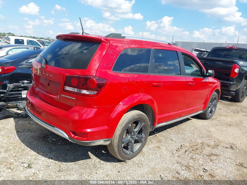VIN 3C4PDCGB4LT206649 2020 DODGE JOURNEY CROSSROAD