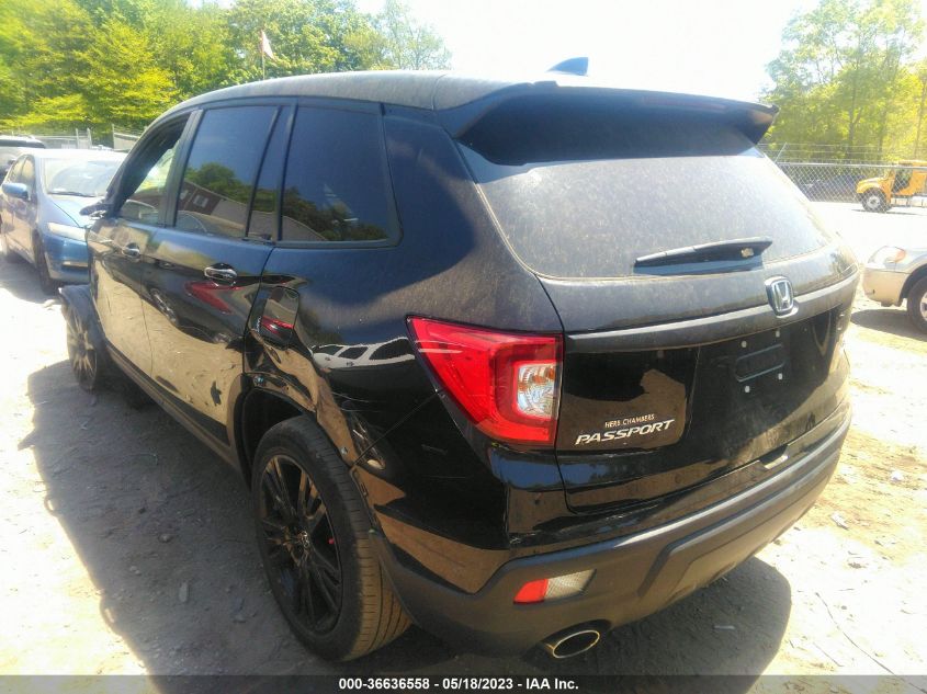 2021 HONDA PASSPORT SPORT 5FNYF8H23MB043177