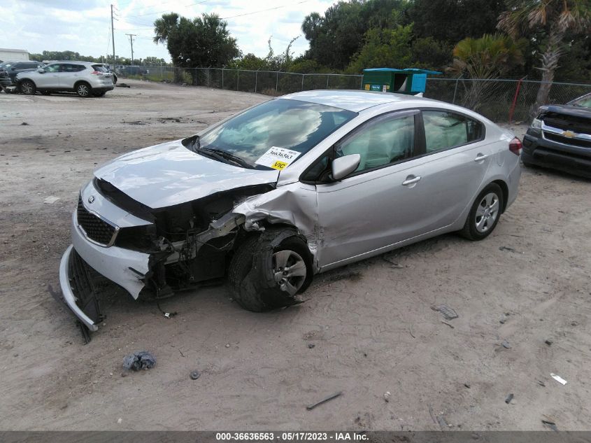 2017 KIA FORTE LX - 3KPFL4A73HE069725