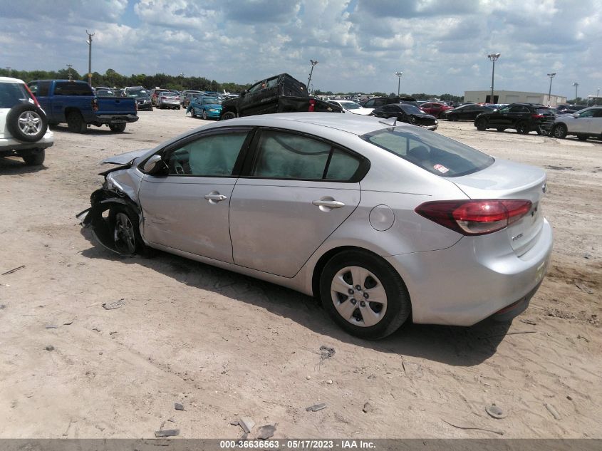 2017 KIA FORTE LX - 3KPFL4A73HE069725