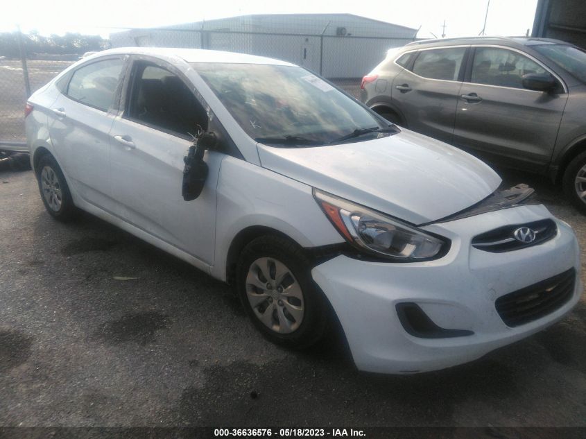 2016 HYUNDAI ACCENT SE - KMHCT4AE5GU952822
