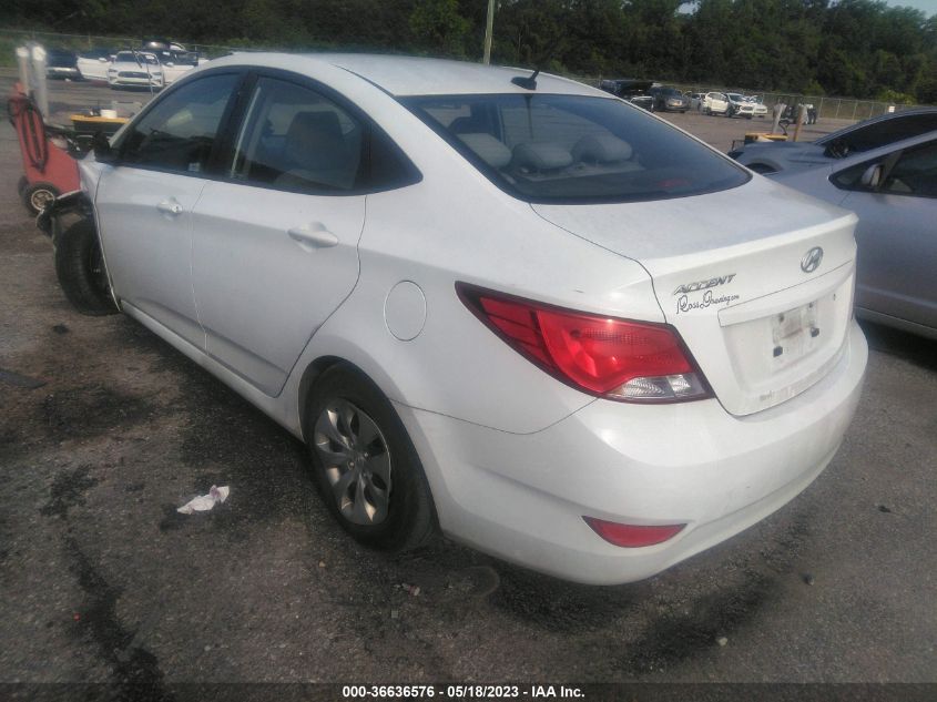 2016 HYUNDAI ACCENT SE - KMHCT4AE5GU952822