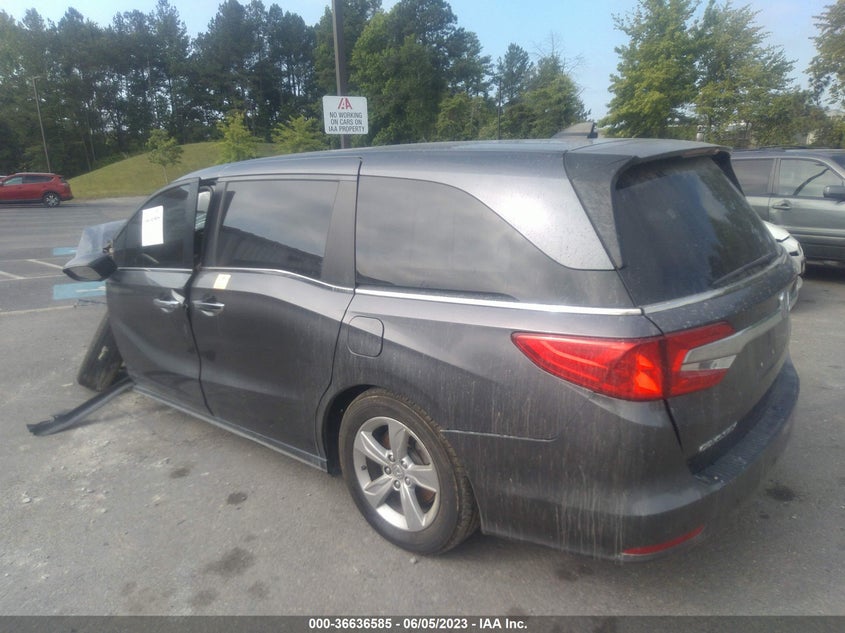 VIN 5FNRL6H57KB101395 2019 HONDA ODYSSEY EX