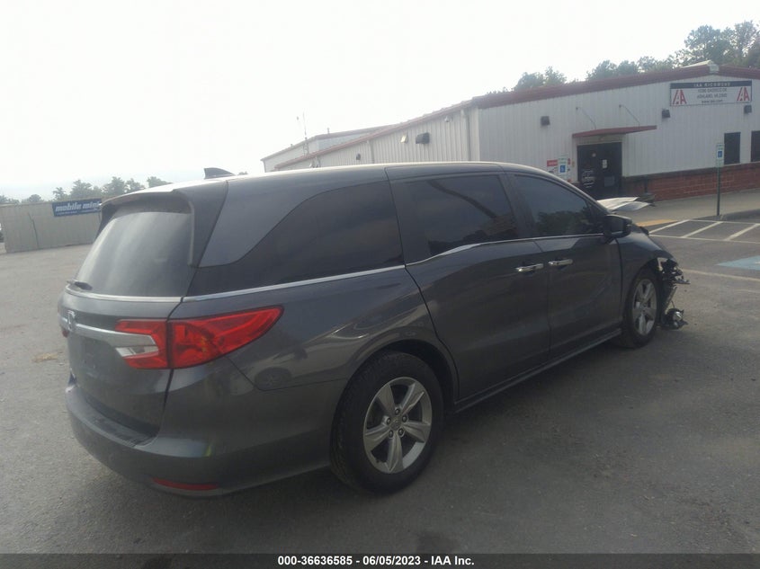 VIN 5FNRL6H57KB101395 2019 HONDA ODYSSEY EX