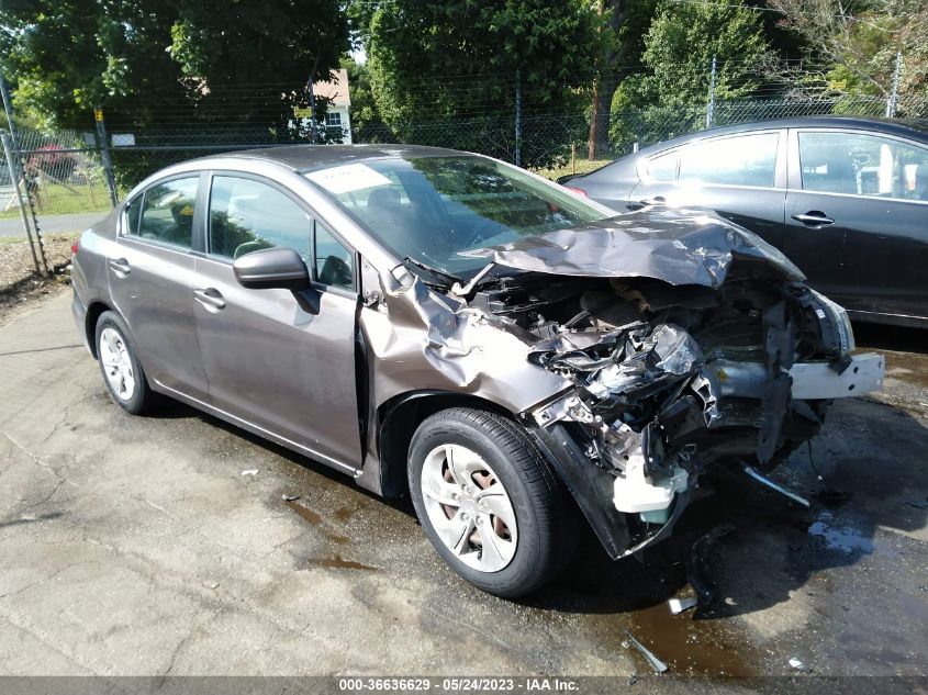 2014 HONDA CIVIC SEDAN LX - 19XFB2F50EE232891