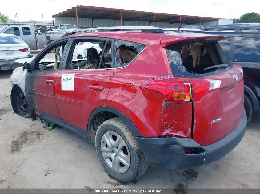 2015 TOYOTA RAV4 LE - JTMZFREV2FD069613