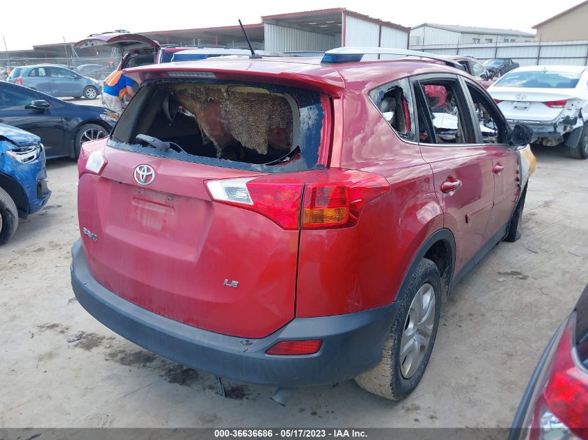 2015 TOYOTA RAV4 LE - JTMZFREV2FD069613