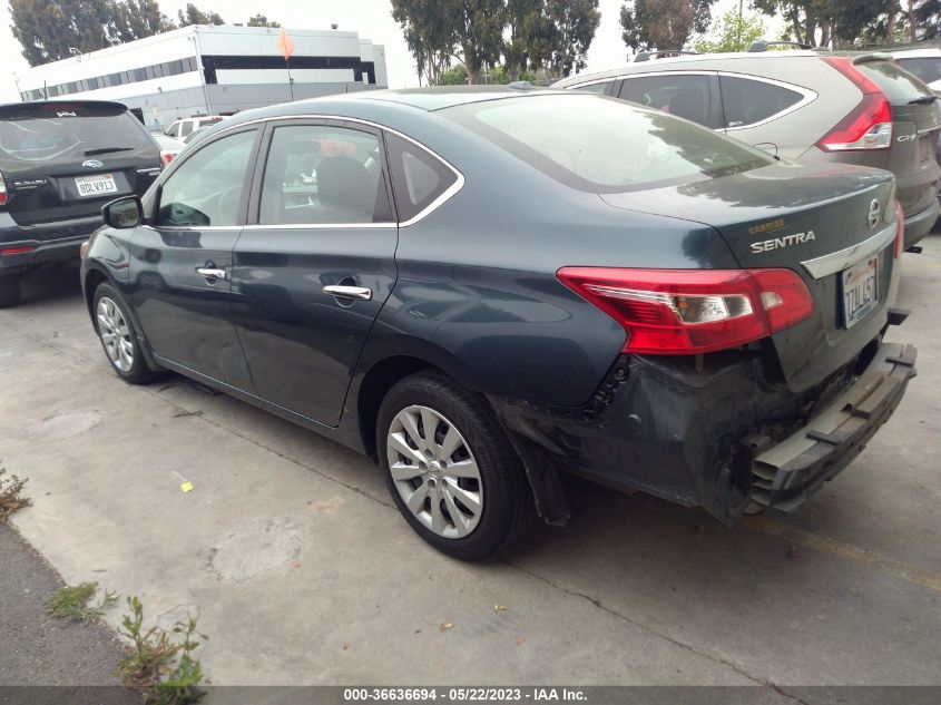 2017 NISSAN SENTRA SV - 3N1AB7AP3HY231398