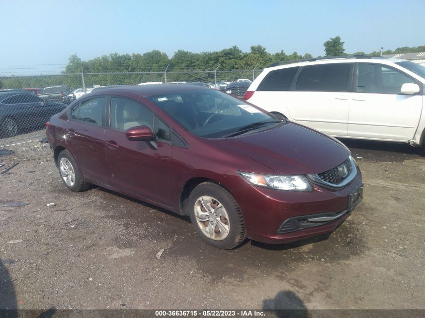 2015 HONDA CIVIC SEDAN LX - 19XFB2F53FE708195