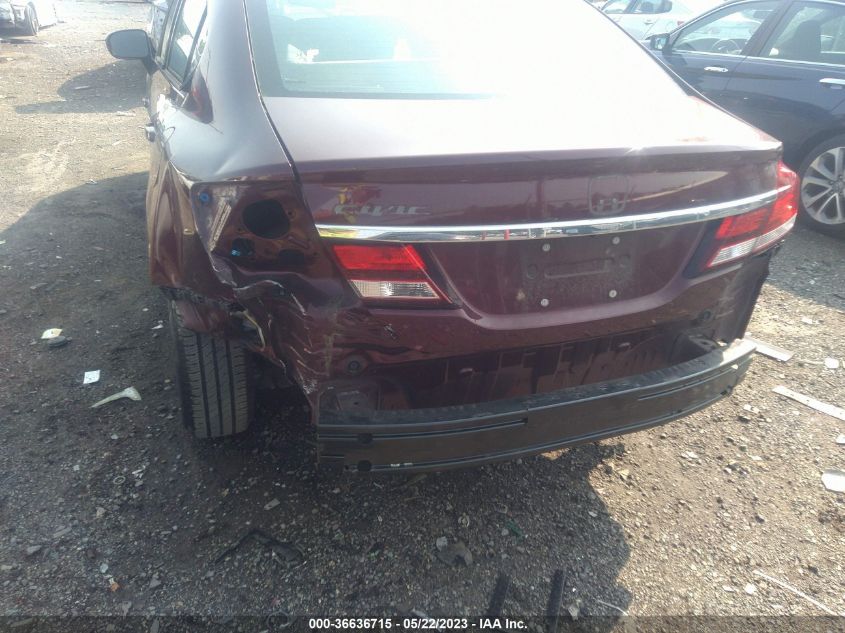 2015 HONDA CIVIC SEDAN LX - 19XFB2F53FE708195