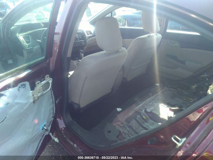 2015 HONDA CIVIC SEDAN LX - 19XFB2F53FE708195