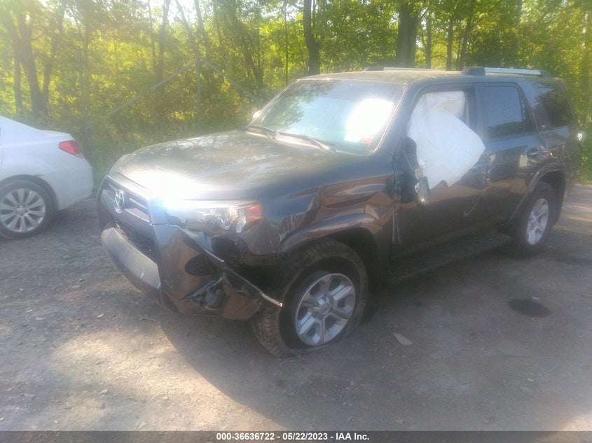 VIN JTEMU5JR2M5937209 2021 TOYOTA 4RUNNER SR5