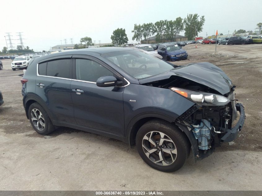 2022 KIA SPORTAGE LX - KNDPMCAC3N7959517
