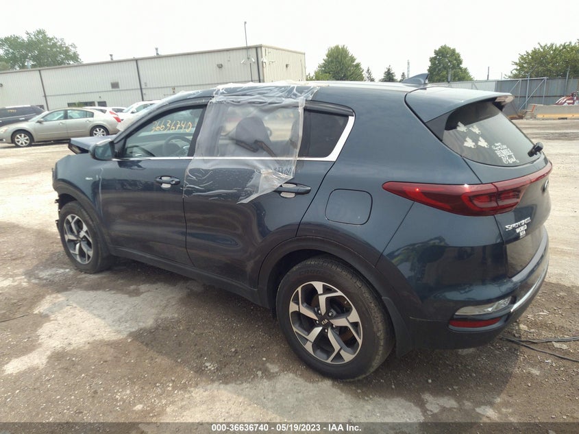 VIN KNDPMCAC3N7959517 2022 KIA SPORTAGE LX
