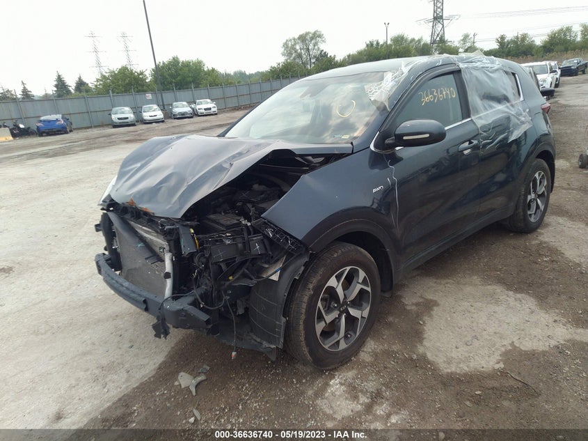 VIN KNDPMCAC3N7959517 2022 KIA SPORTAGE LX