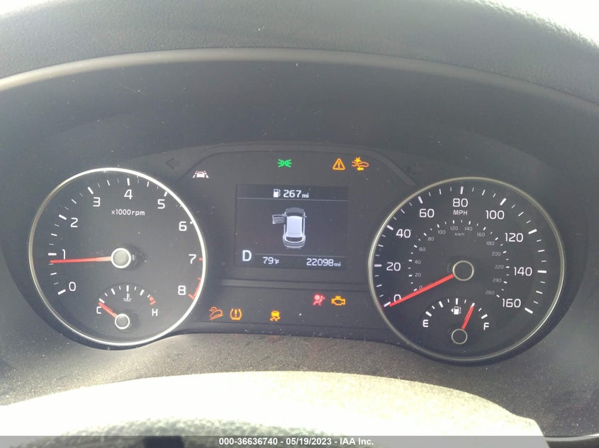 VIN KNDPMCAC3N7959517 2022 KIA SPORTAGE LX