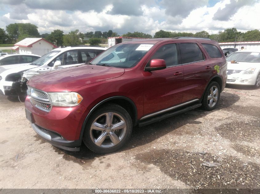 2013 DODGE DURANGO SXT - 1C4RDHAG1DC694692