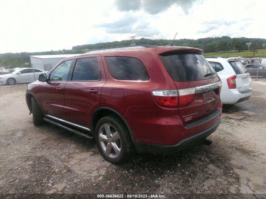 2013 DODGE DURANGO SXT - 1C4RDHAG1DC694692