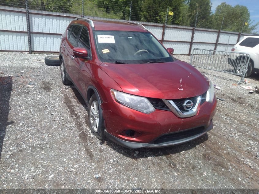 2015 NISSAN ROGUE SV - KNMAT2MT3FP542320