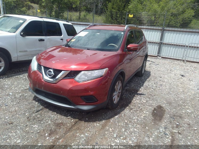 2015 NISSAN ROGUE SV - KNMAT2MT3FP542320