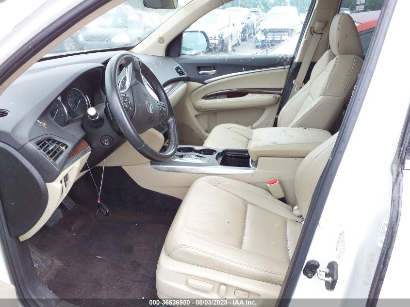 2017 ACURA MDX - 5J8YD3H35HL000210