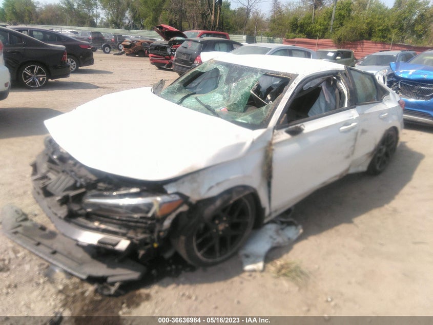 VIN 2HGFE2F58NH501331 2022 HONDA CIVIC SEDAN SPORT