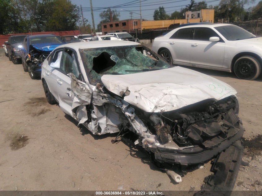 VIN 2HGFE2F58NH501331 2022 HONDA CIVIC SEDAN SPORT