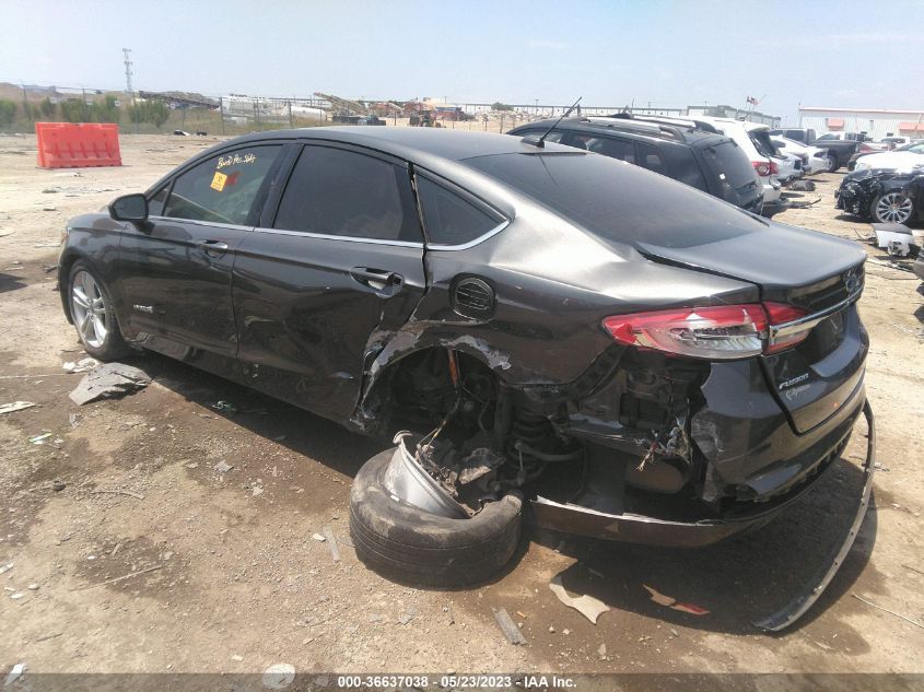 2018 FORD FUSION HYBRID SE - 3FA6P0LU4JR146994