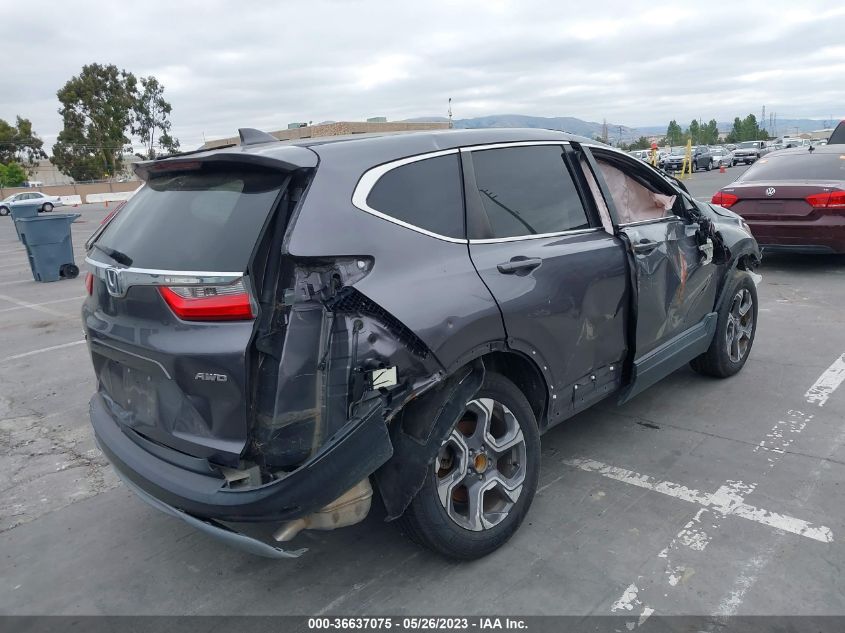 2018 HONDA CR-V EX-L - 7FARW2H82JE013481