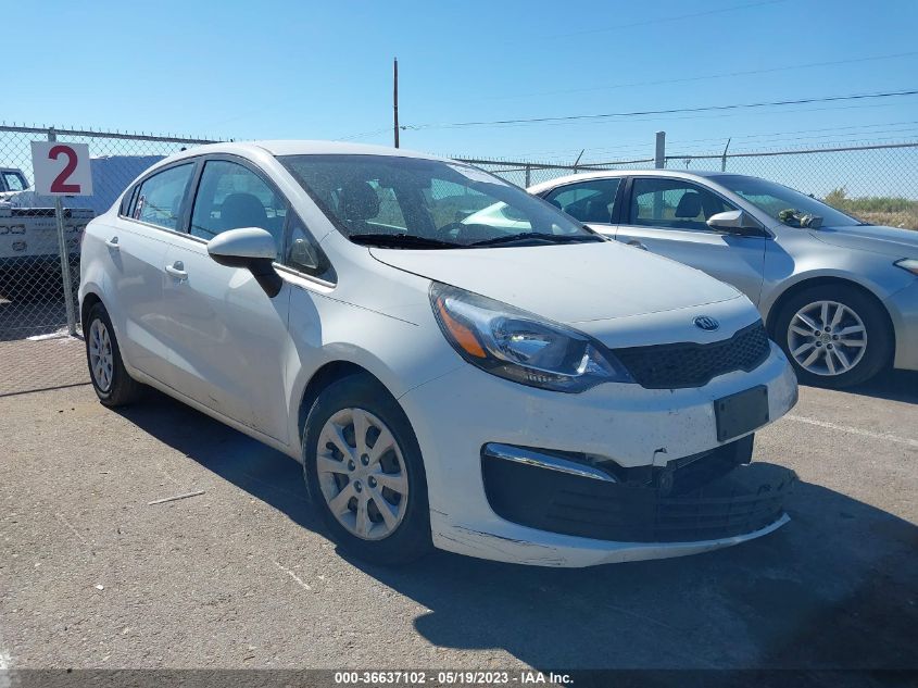 2016 KIA RIO LX - KNADM4A37G6622024
