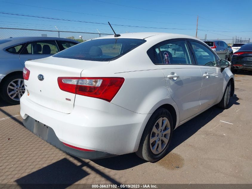 2016 KIA RIO LX - KNADM4A37G6622024