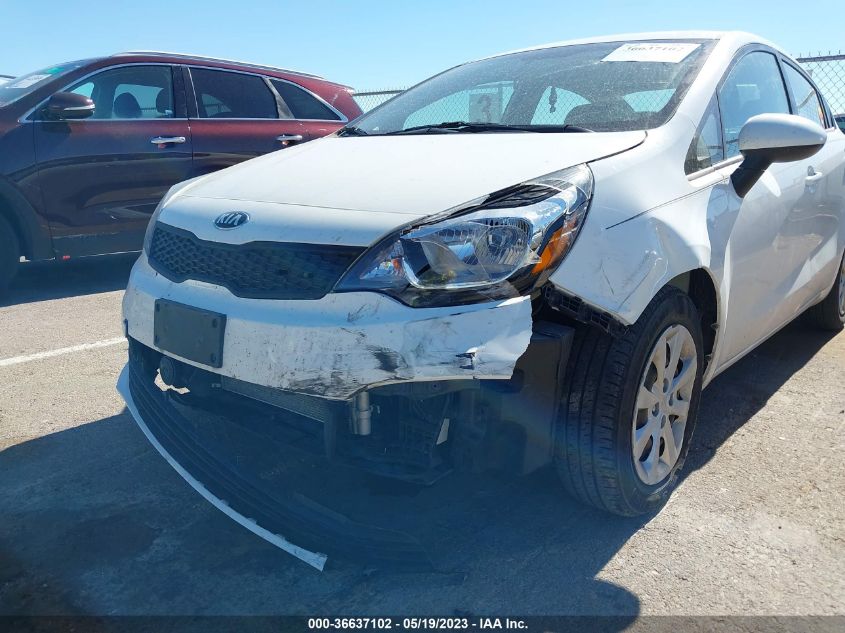 2016 KIA RIO LX - KNADM4A37G6622024
