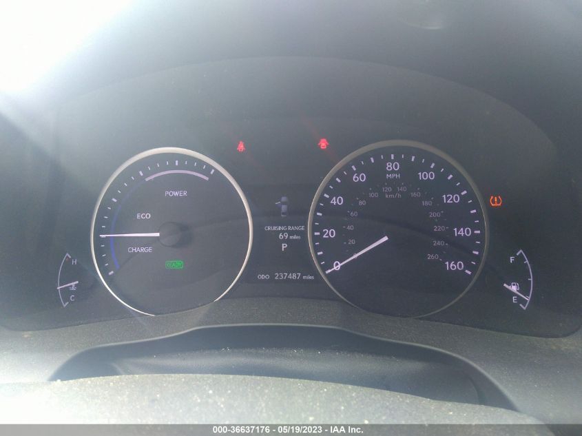 2014 LEXUS ES 300H HYBRID - JTHBW1GG3E2045038