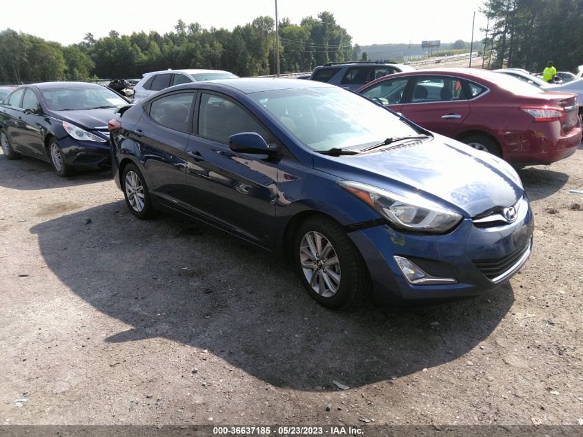 2015 HYUNDAI ELANTRA SE - 5NPDH4AE2FH620212