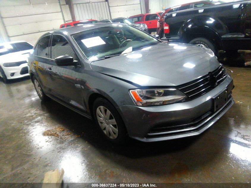 2015 VOLKSWAGEN JETTA SEDAN 2.0L S - 3VW2K7AJ0FM339671