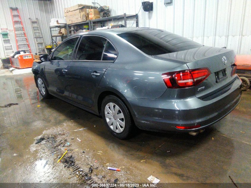 2015 VOLKSWAGEN JETTA SEDAN 2.0L S - 3VW2K7AJ0FM339671