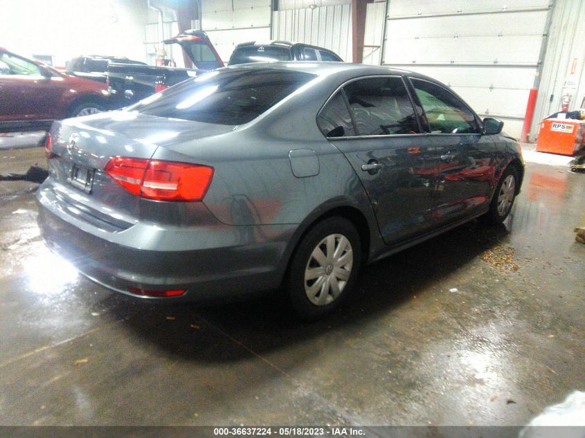 2015 VOLKSWAGEN JETTA SEDAN 2.0L S - 3VW2K7AJ0FM339671