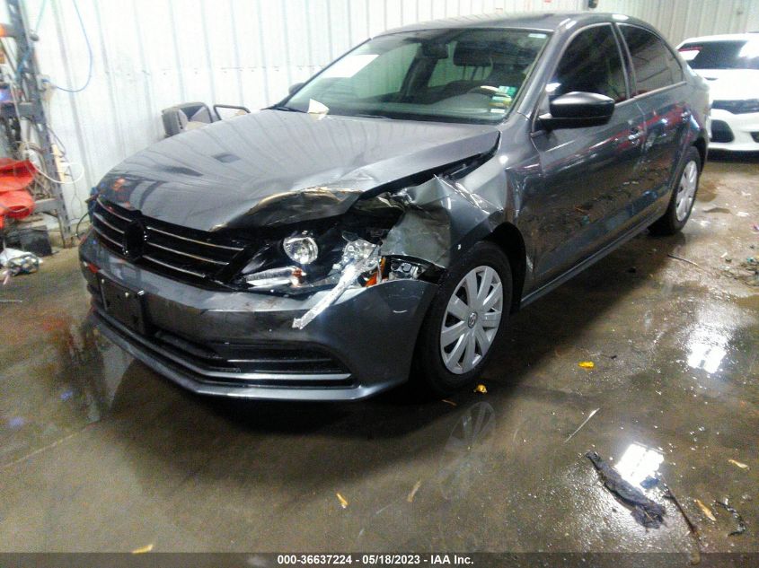 2015 VOLKSWAGEN JETTA SEDAN 2.0L S - 3VW2K7AJ0FM339671