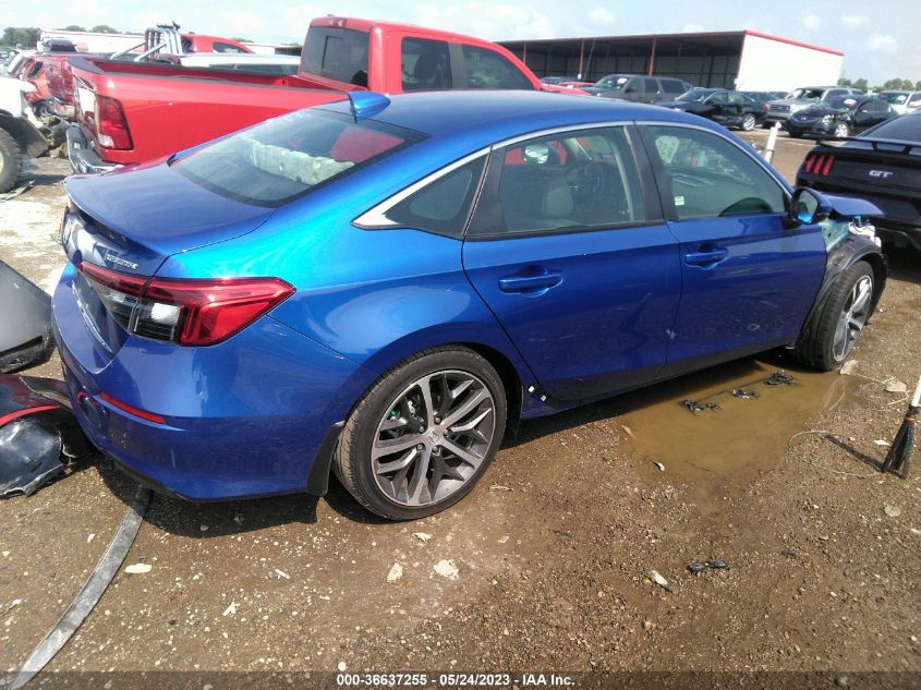 2022 HONDA CIVIC SEDAN TOURING - 2HGFE1F93NH302510