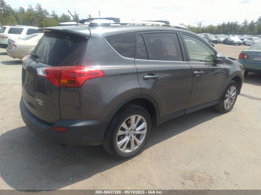 2014 TOYOTA RAV4 LIMITED - JTMDFREV0ED090470