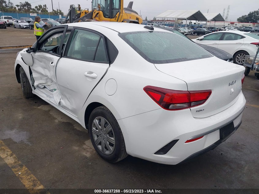VIN 3KPA24AD1NE454280 2022 KIA RIO LX